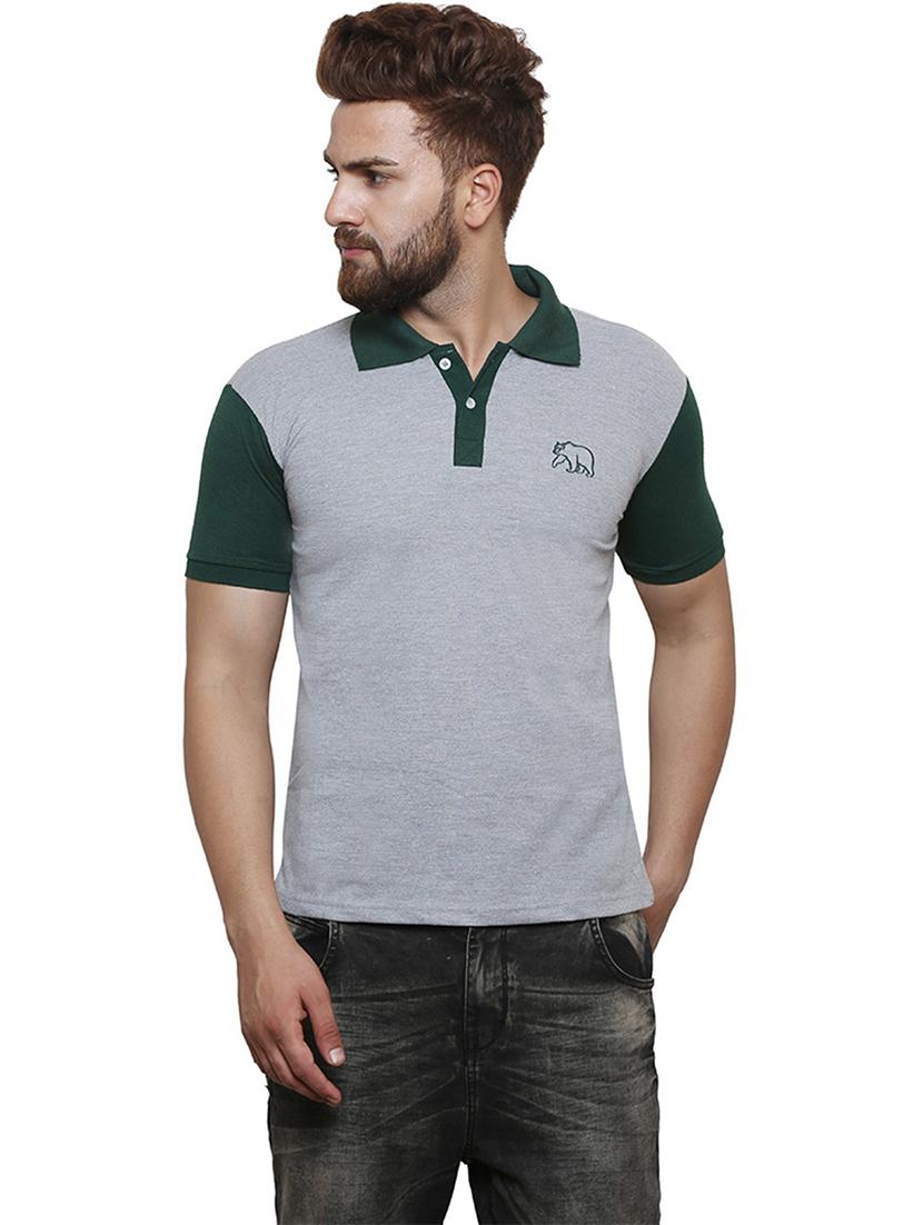 grey cotton t-shirt - 14173928 - Zoom Image - 0