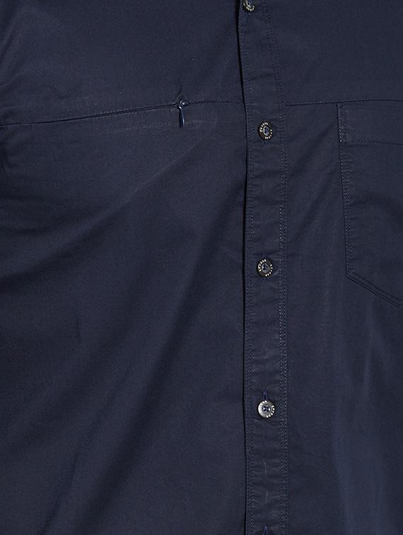 blue cotton casual shirt - 14181554 - Standard Image - 3