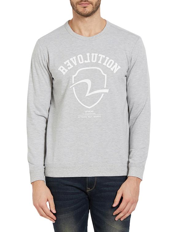 grey cotton t-shirt - 14181680 -  Zoom Image - 0