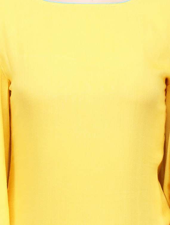 Straight Bat Wing Kurta - 14182900 -  Standard Image - 3