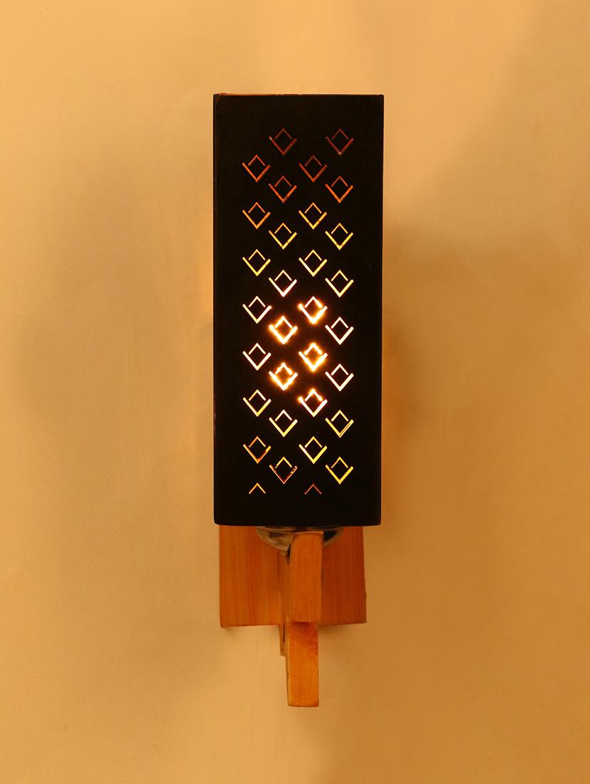 somil designer wooden wall lamp (set of 4)- aa69 - 14184994 -  Zoom Image - 0
