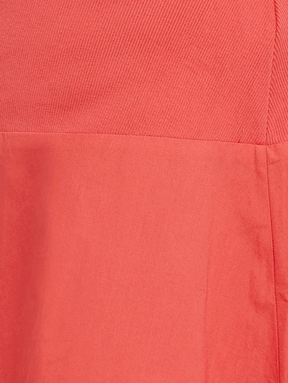 red cotton maternity wear - 14188778 - Standard Image - 3
