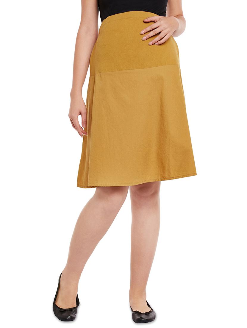 yellow cotton maternity wear - 14188779 - Zoom Image - 0