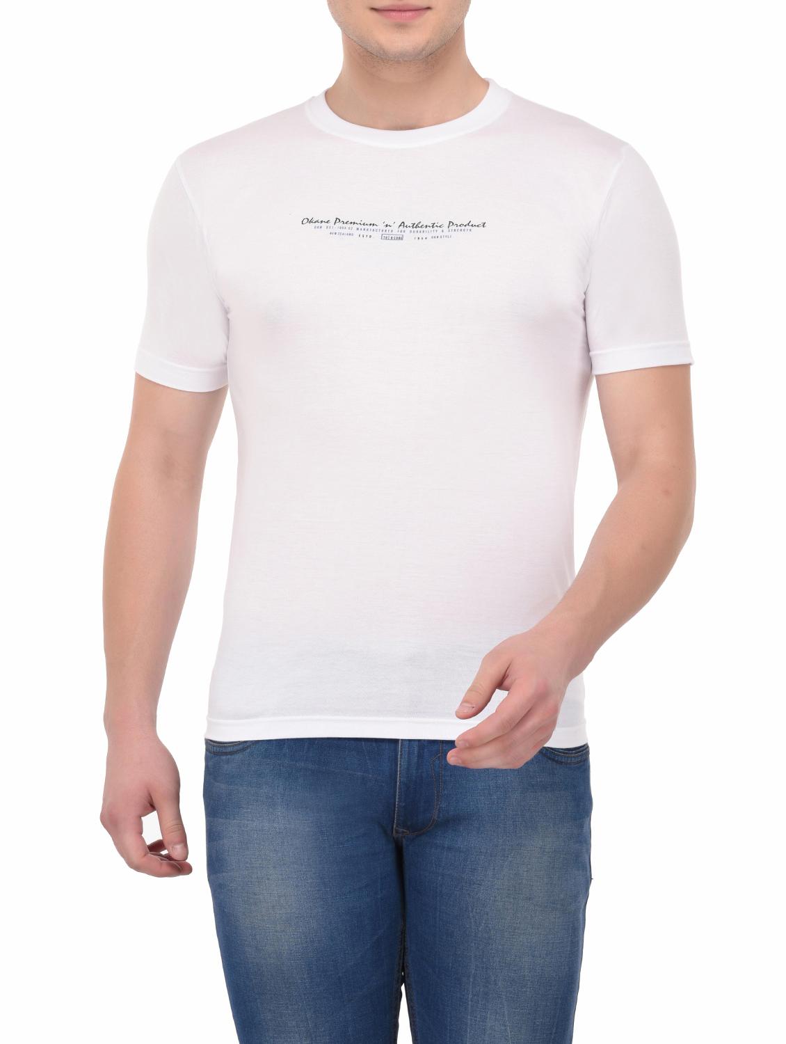 white cotton t-shirt - 14188946 - Zoom Image - 0