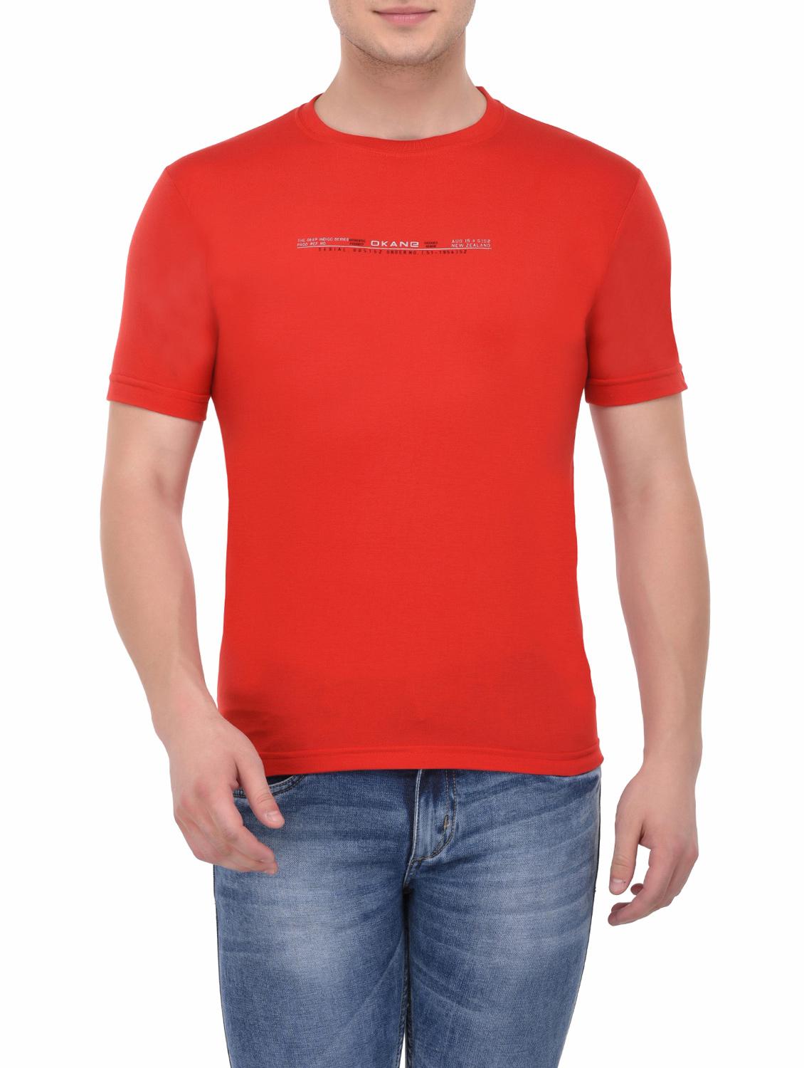 red cotton t-shirt - 14188950 -  Zoom Image - 0