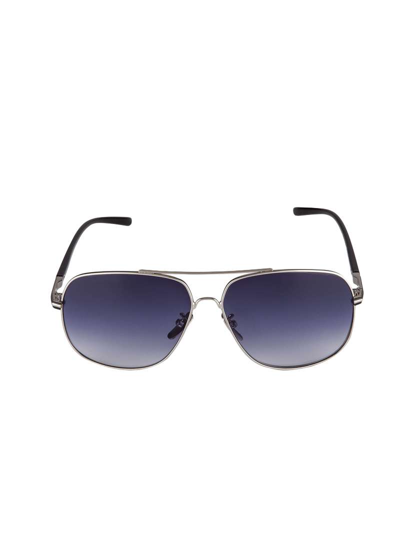 dapper homme blue aviator full-frame sunglasses for men