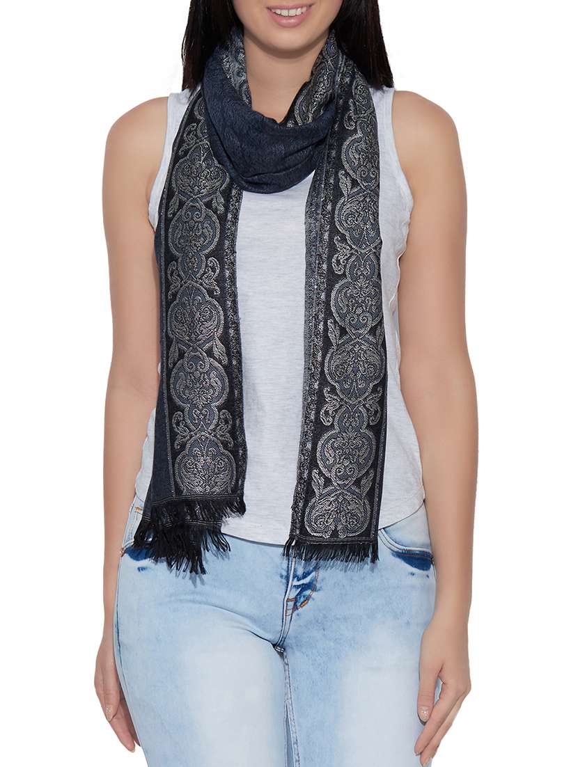 women's printed print stole
