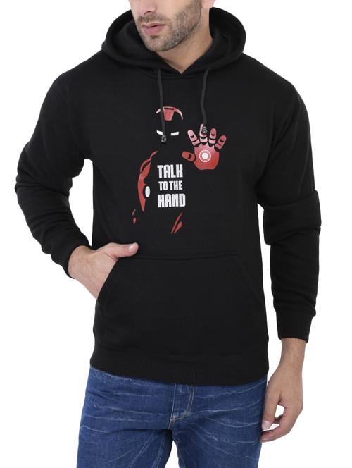 mens front print sweatshirt - 14209630 - Standard Image - 0