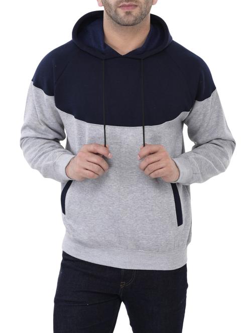 mens color block sweatshirt - 14209632 - Standard Image - 0