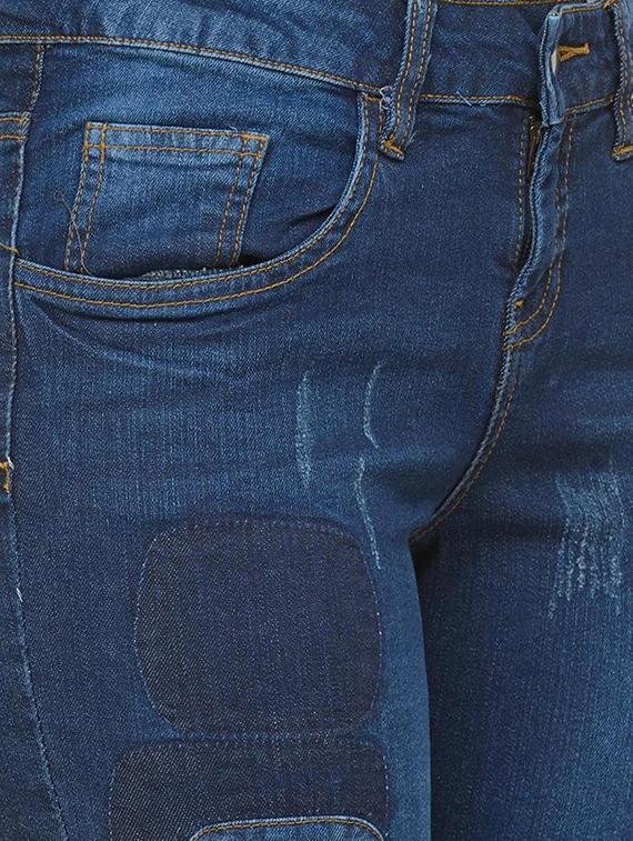 dark blue denim jean - 14211754 - Standard Image - 3
