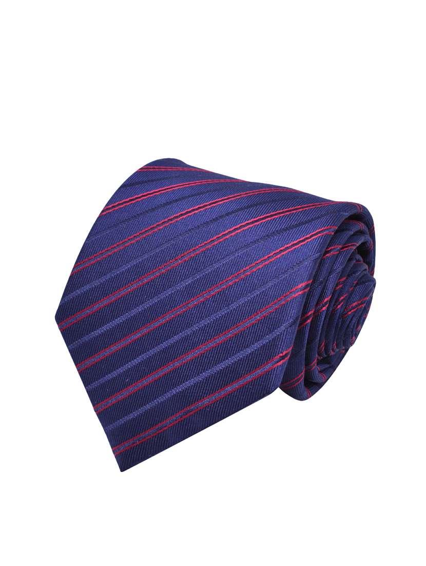 blue micro fiber tie