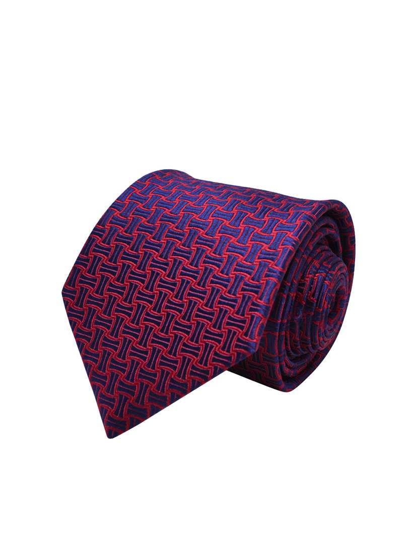 blue micro fiber tie