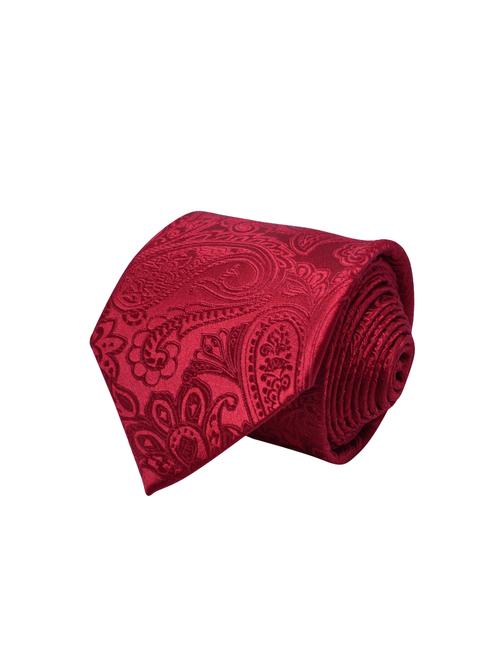 red micro fiber tie - 14212890 - Standard Image - 0