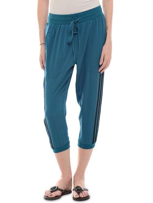 blue polyester capri - 14222433 -  Standard Image - 0