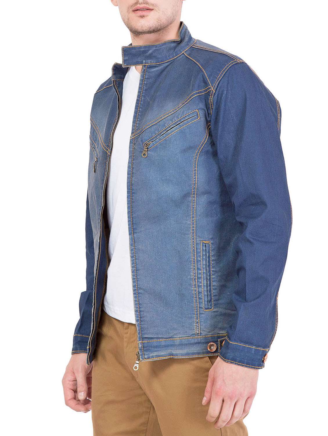 krossstitch denim jacket