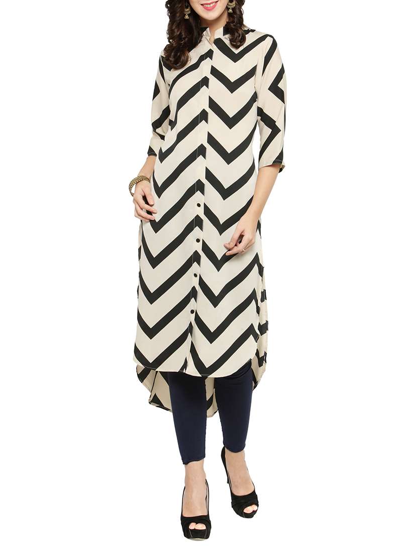 women's high-low kurta
