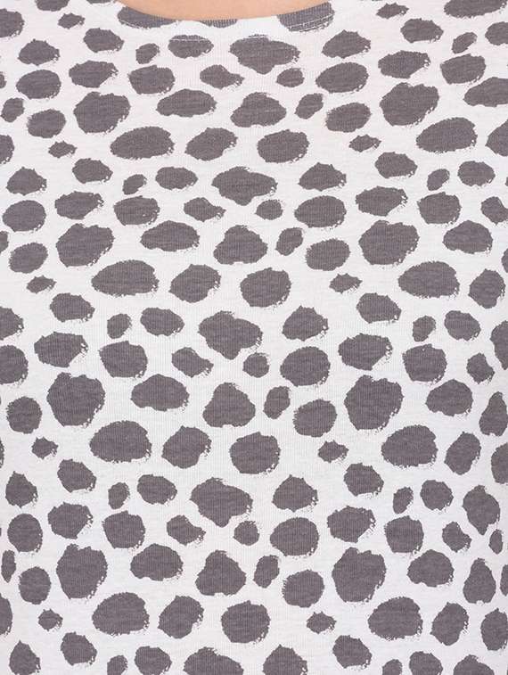 women's all over print round neck t-shirt - 14233309 -  Standard Image - 3