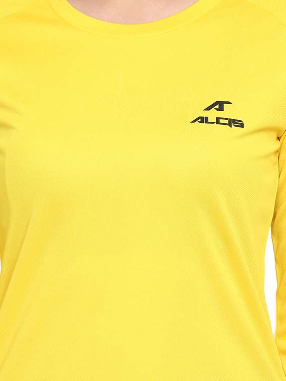 Yellow Printed Casual Tee - 14234117 -  Standard Image - 3