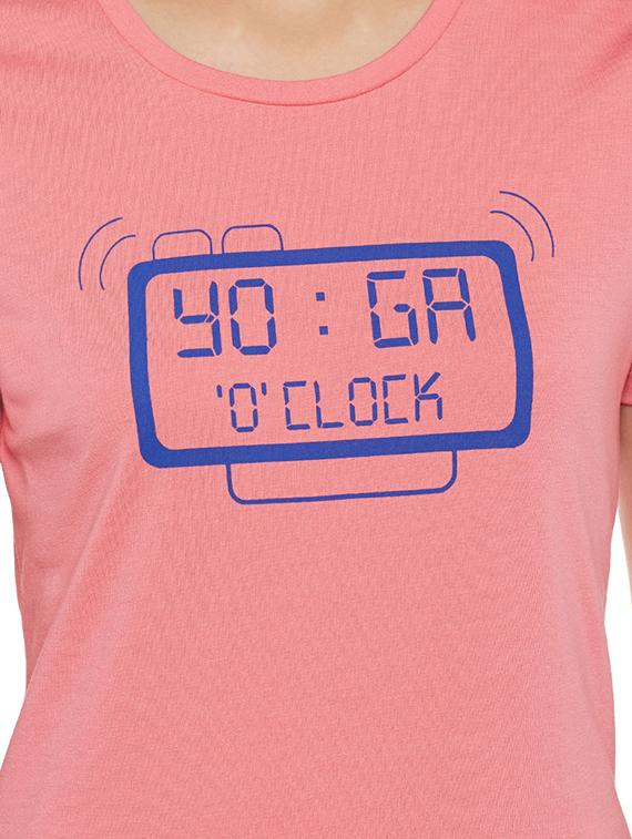 light pink cotton blend tee - 14235002 - Standard Image - 3