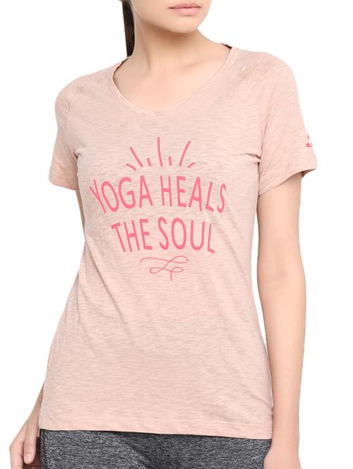 light pink cotton tee - 14235007 - Standard Image - 0