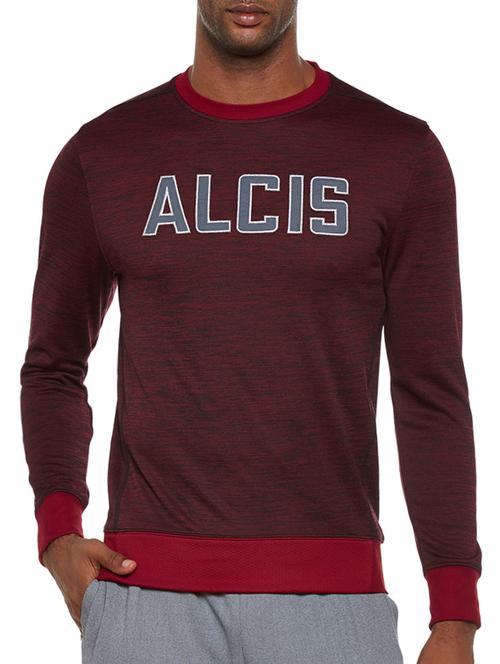 red chest printed sweatshirt - 14235249 -  Standard Image - 0