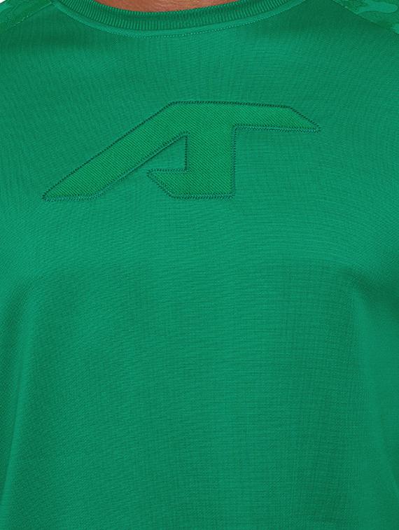 green polyester sweatshirt - 14235253 - Standard Image - 3