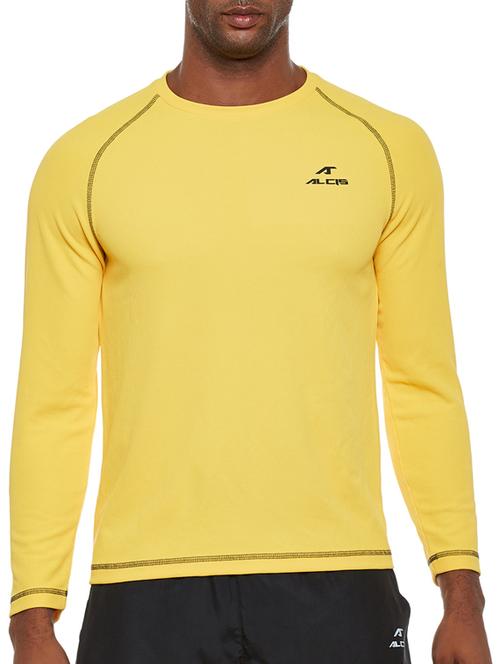 yellow polyester t-shirt - 14235264 - Standard Image - 0