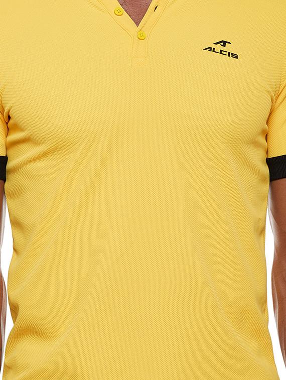 yellow polyester tshirt - 14235411 - Standard Image - 3