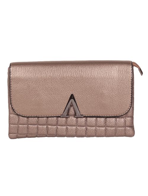 gold canvas regular clutch - 14236888 -  Standard Image - 0