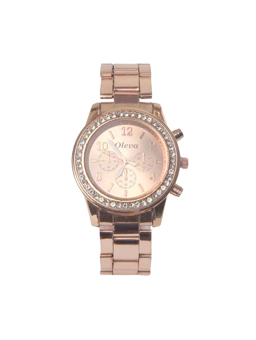 oleva premium women's metal watch opmw-1