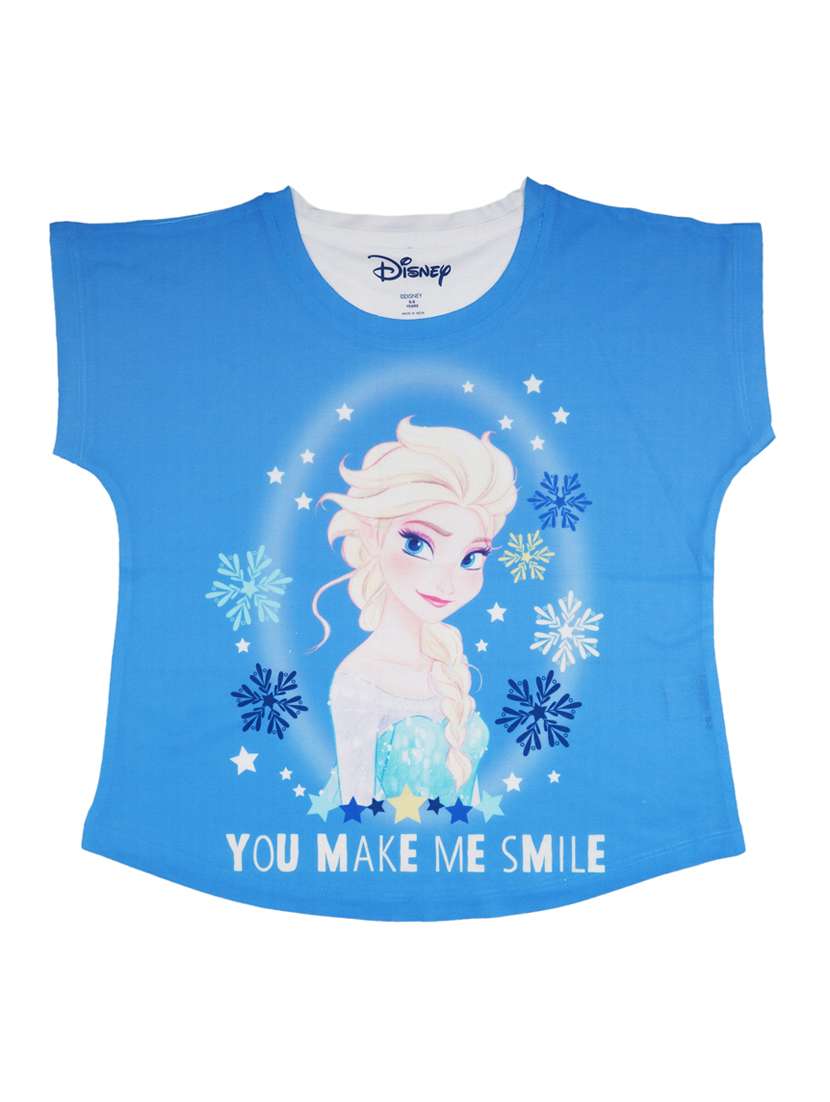 blue polyester top