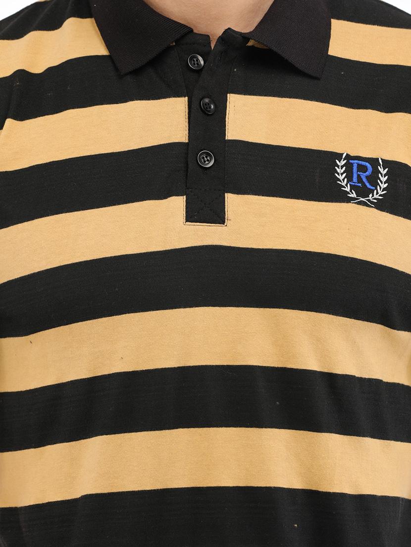 yellow cotton polo t-shirt - 14253528 - Standard Image - 3