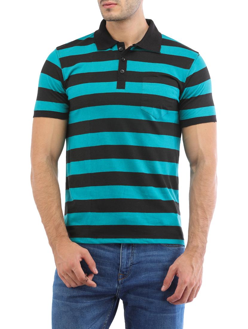 blue cotton t-shirt - 14253533 - Zoom Image - 0
