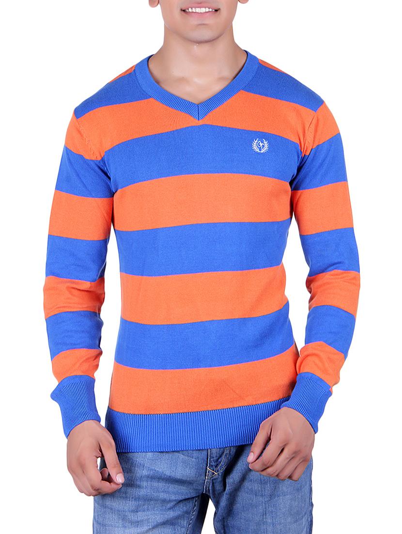 blue cotton pullover - 14314791 - Zoom Image - 0