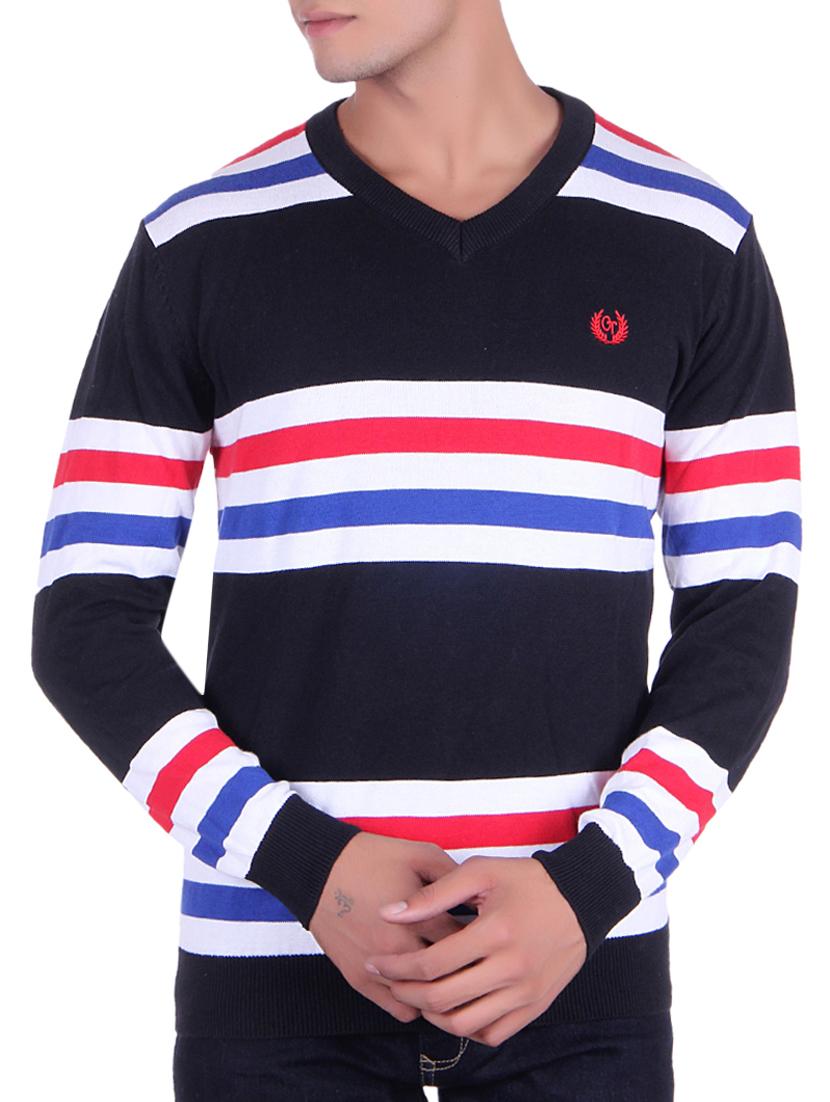 black cotton pullover - 14314805 - Zoom Image - 0