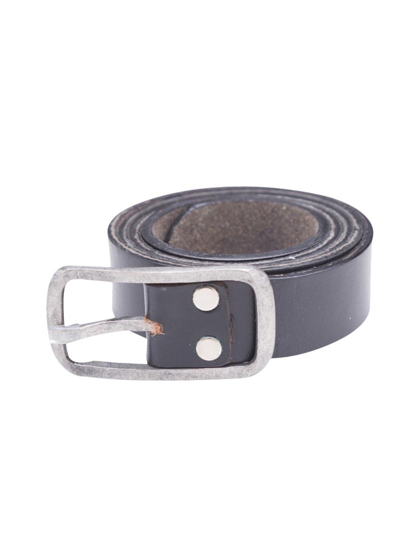 black leather belt - 14316486 - Zoom Image - 0