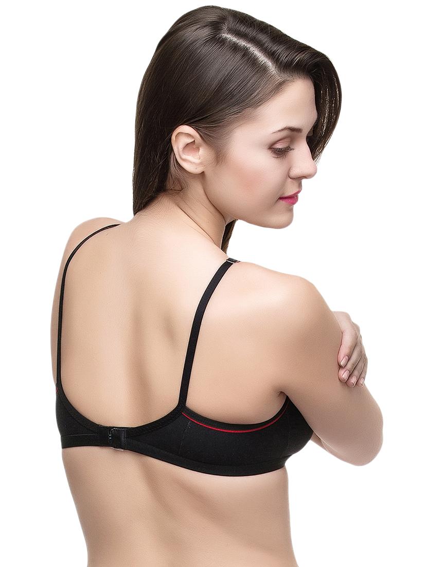 set of 2 bow patch bra - 14318324 - Standard Image - 3