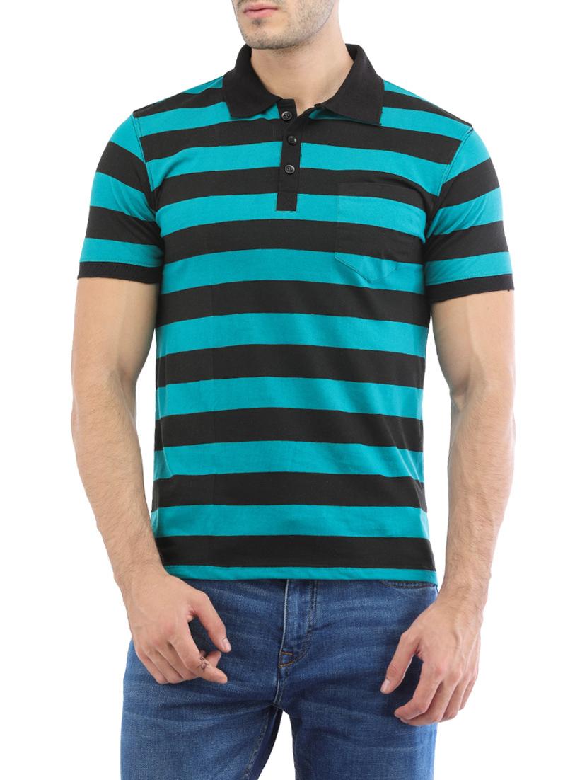 blue cotton t-shirt - 14323587 - Zoom Image - 0