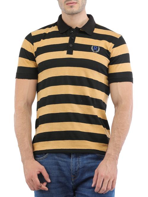 yellow cotton t-shirt - 14323592 - Standard Image - 0