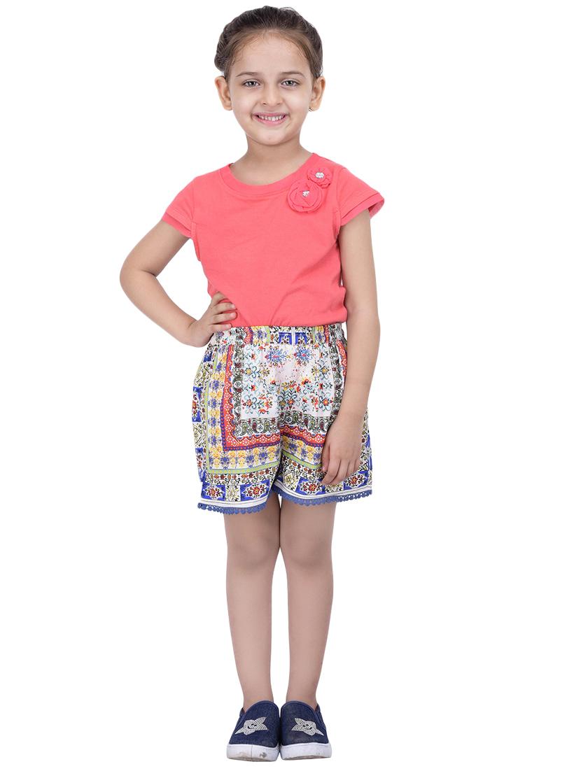 multi colored polyester shorts sets twin & jump suit - 14328295 - Standard Image - 3