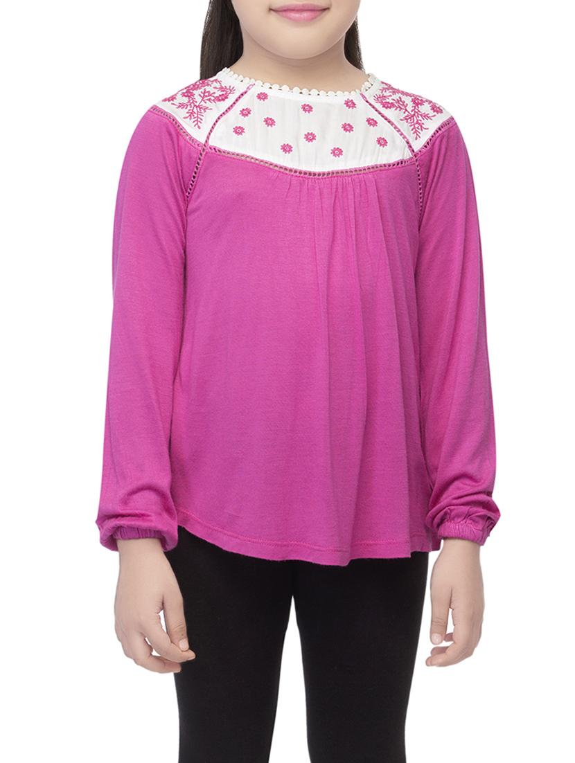pink viscose top - 14328309 - Zoom Image - 0