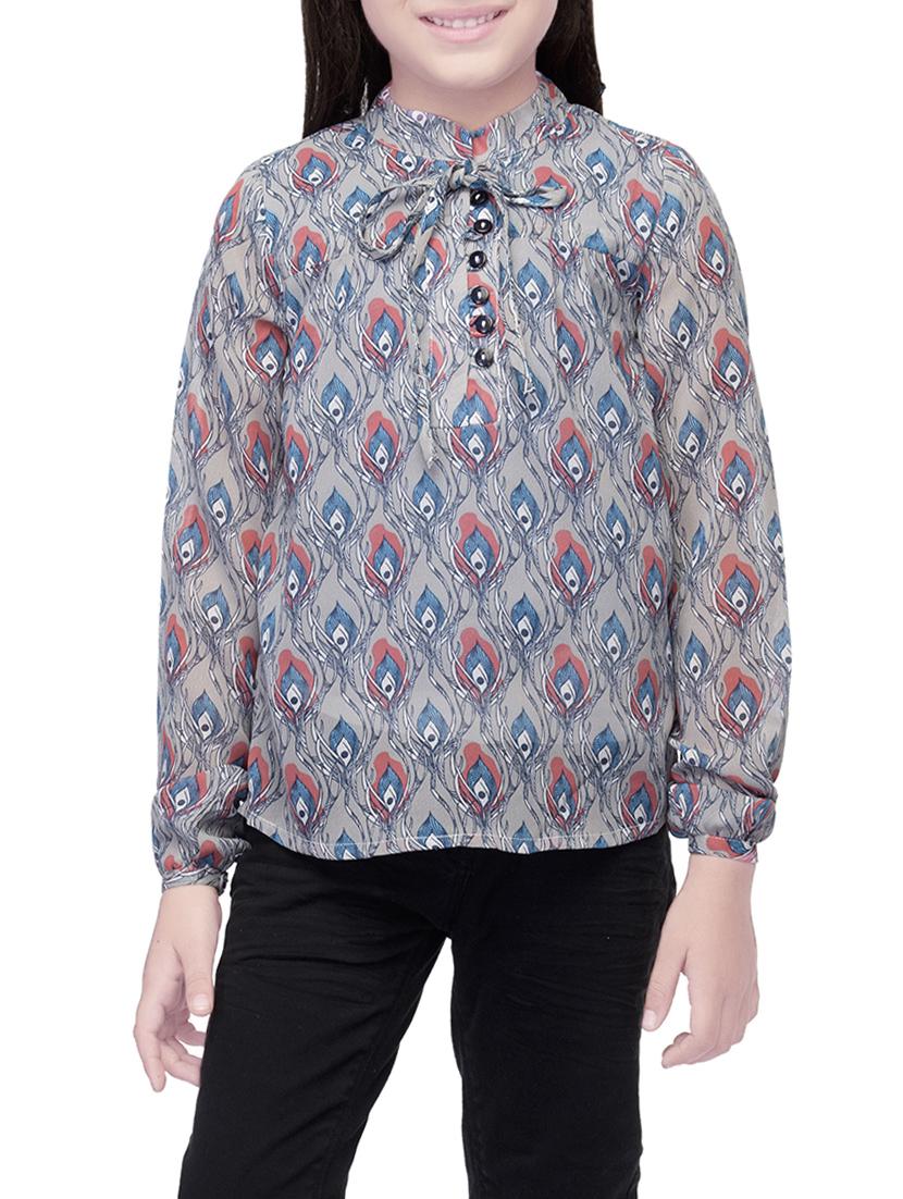 grey polyester top - 14328319 - Zoom Image - 0