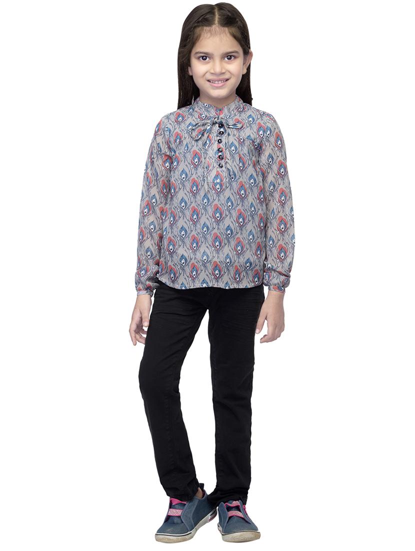 grey polyester top - 14328319 - Standard Image - 3