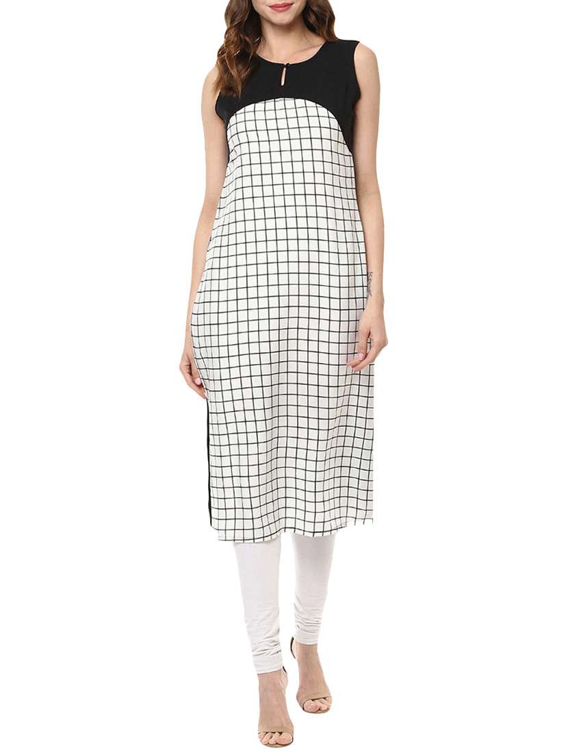 limeroad crepe kurtis
