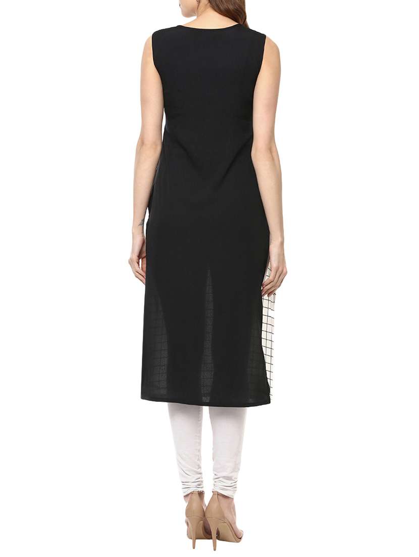 limeroad crepe kurtis