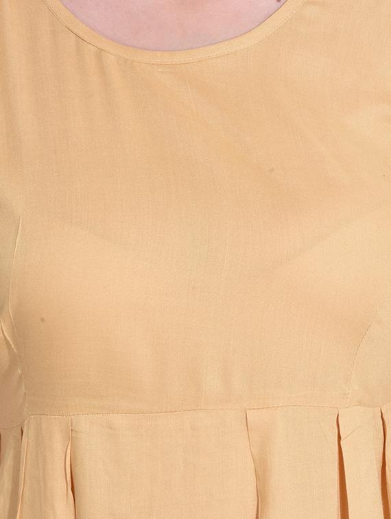 women's high low knee length dress - 14329239 - Standard Image - 3