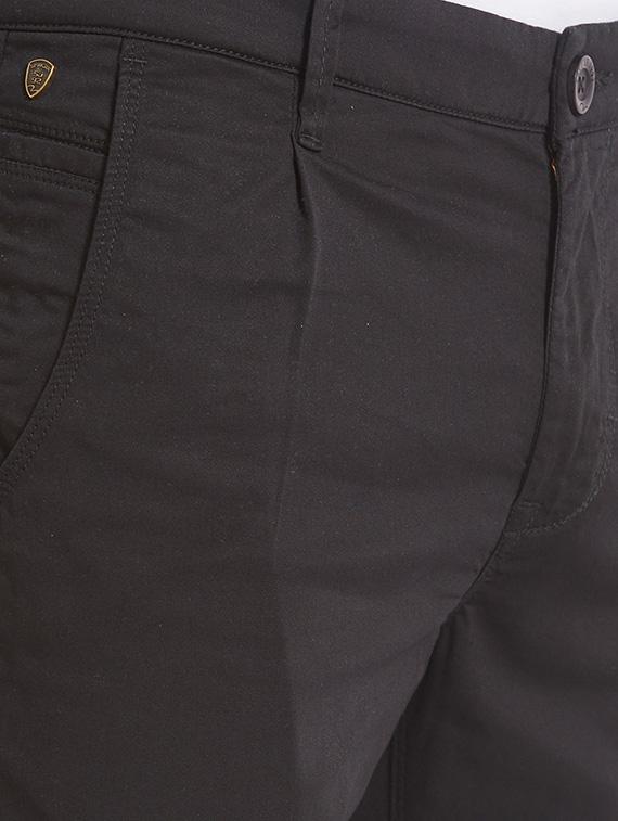 brown cotton chinos casual trousers - 14331980 - Standard Image - 3