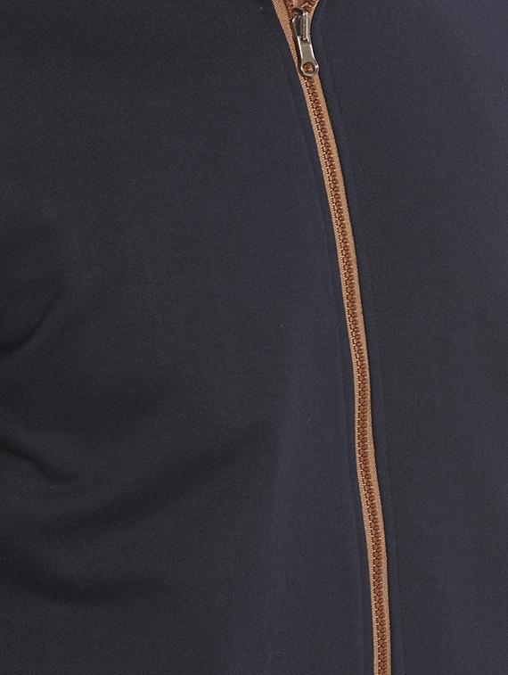 brown cotton casual jacket - 14332128 - Standard Image - 5
