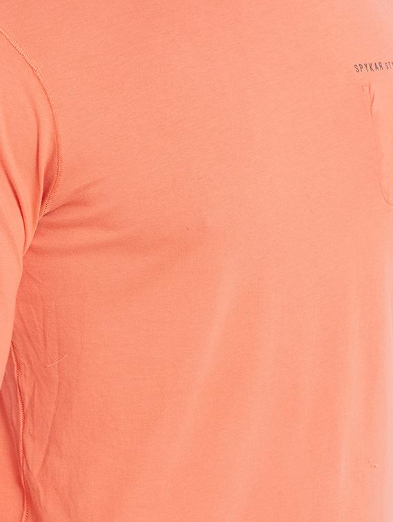 orange cotton t-shirt - 14332147 - Standard Image - 3
