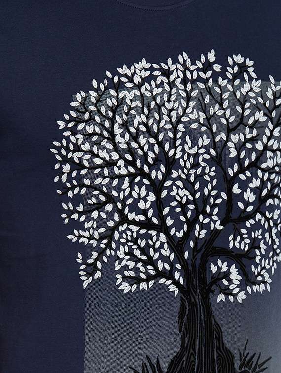 blue cotton t-shirt - 14332154 -  Standard Image - 3